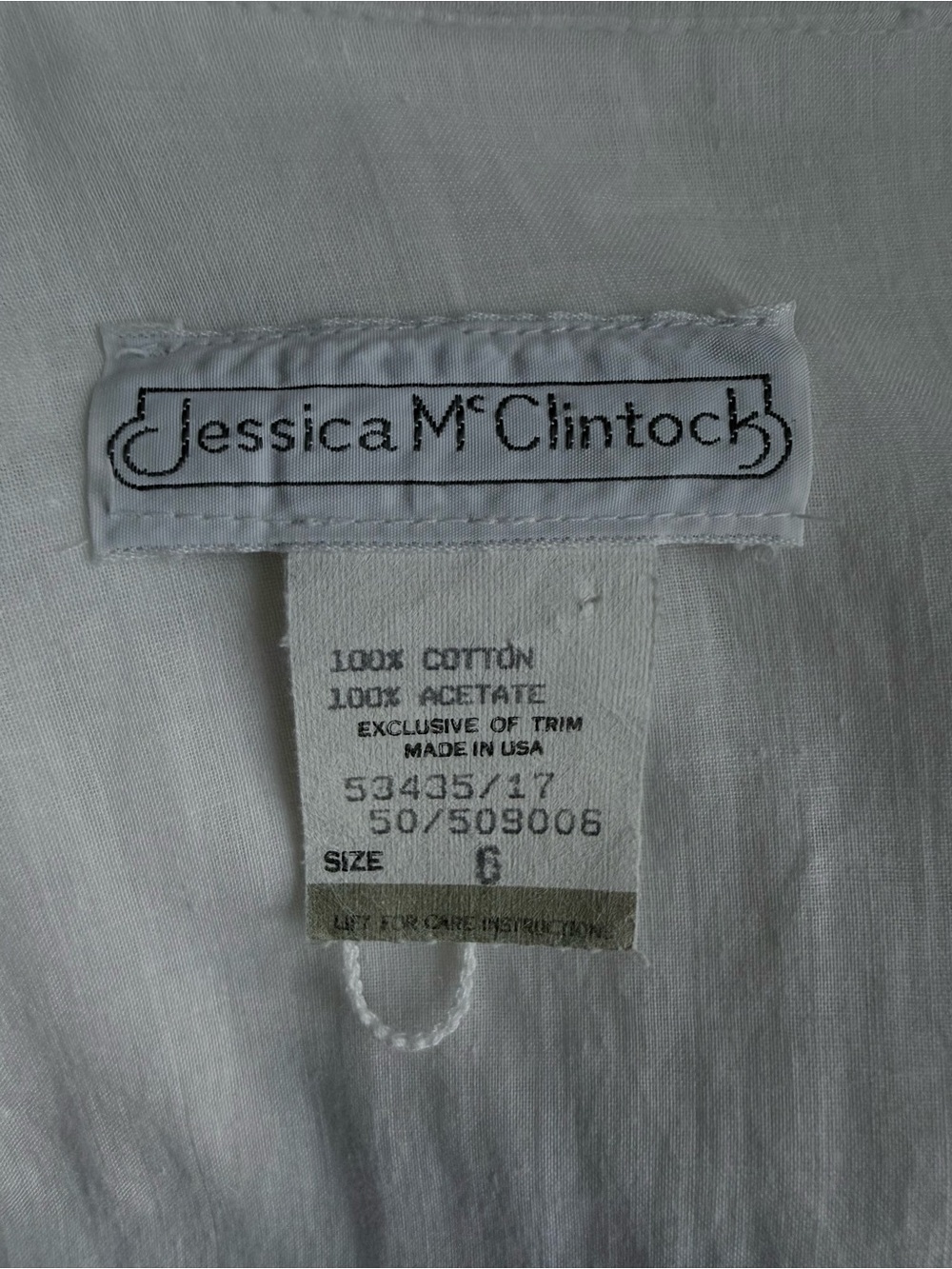 Jessica McClinton White Cotton Tie-Waist Maxi dress - Picture 6 of 6